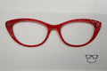 Ella Red Silver Glitter