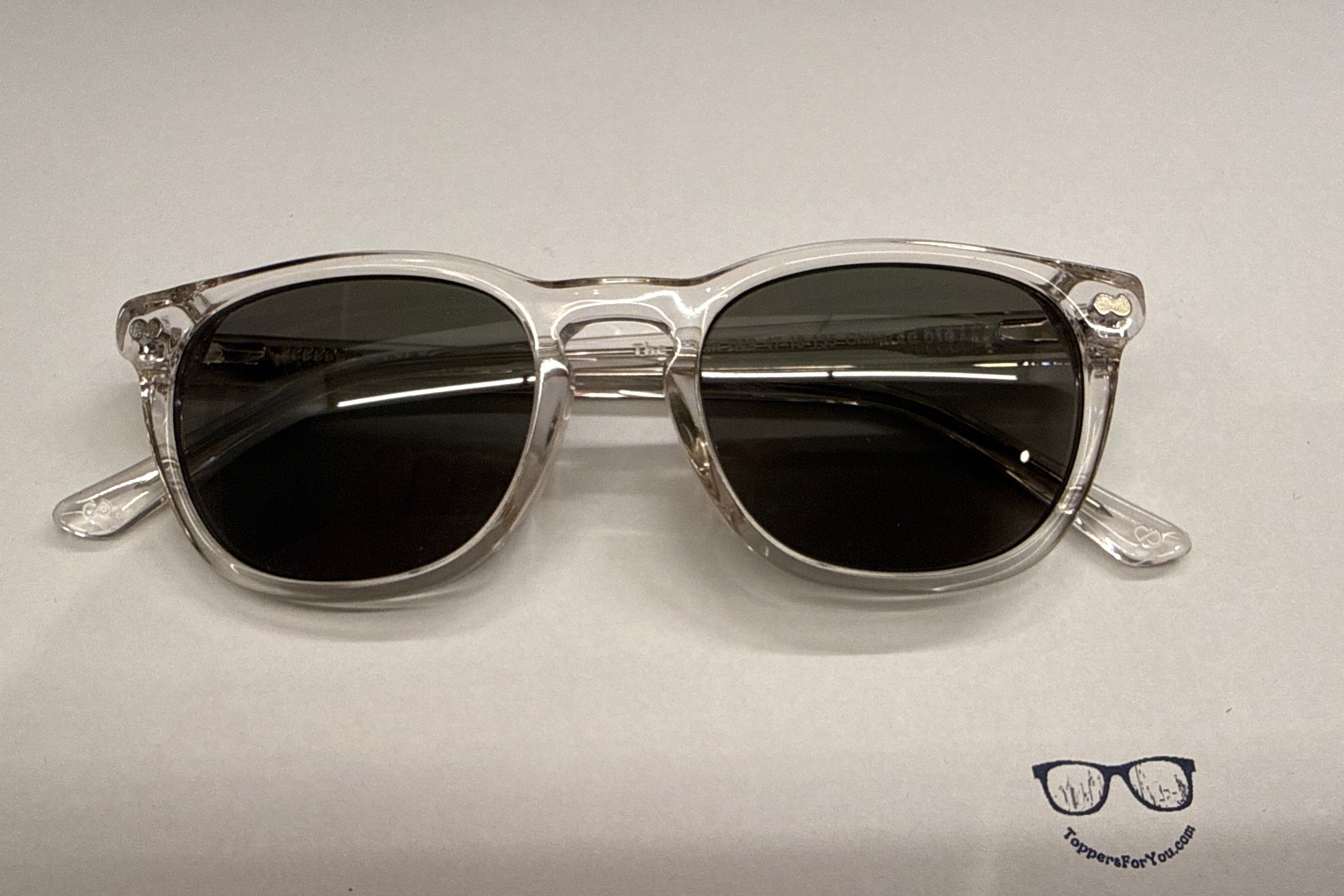 Twain Frames Crystal Clear Sunglasses