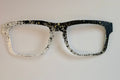 Drew Black and White Speckled (PAIR - Used)